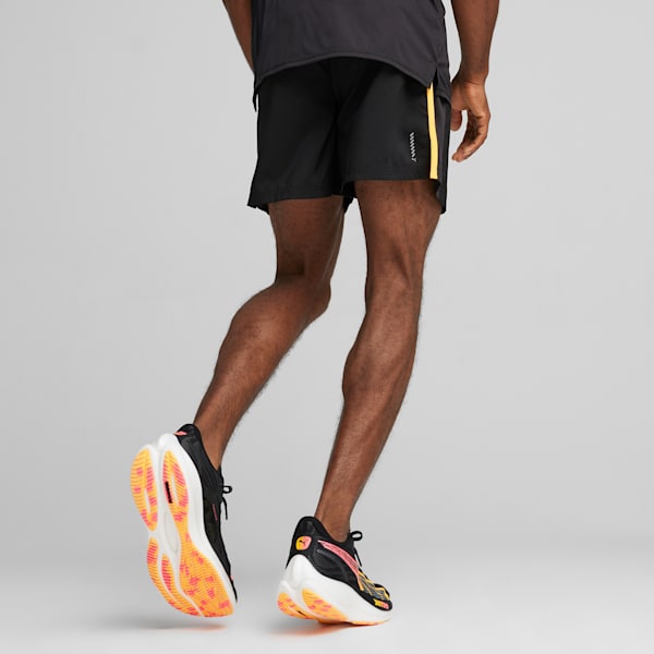 Short de course Run Favorite Velocity 5" Homme, PUMA Black-Sun Stream, extralarge